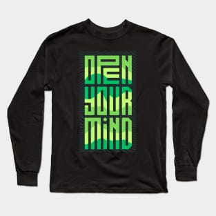 Open Your Mind Long Sleeve T-Shirt